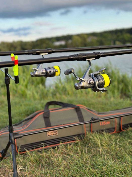 Zestaw karpiowy Komodo 3.6m z Rod Pod, gotowy zestaw wędkarski