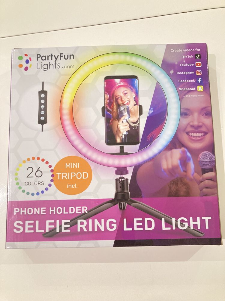 Selfie ring led light