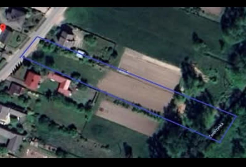 Działka budowlana 3066 m2 Dąbrowice