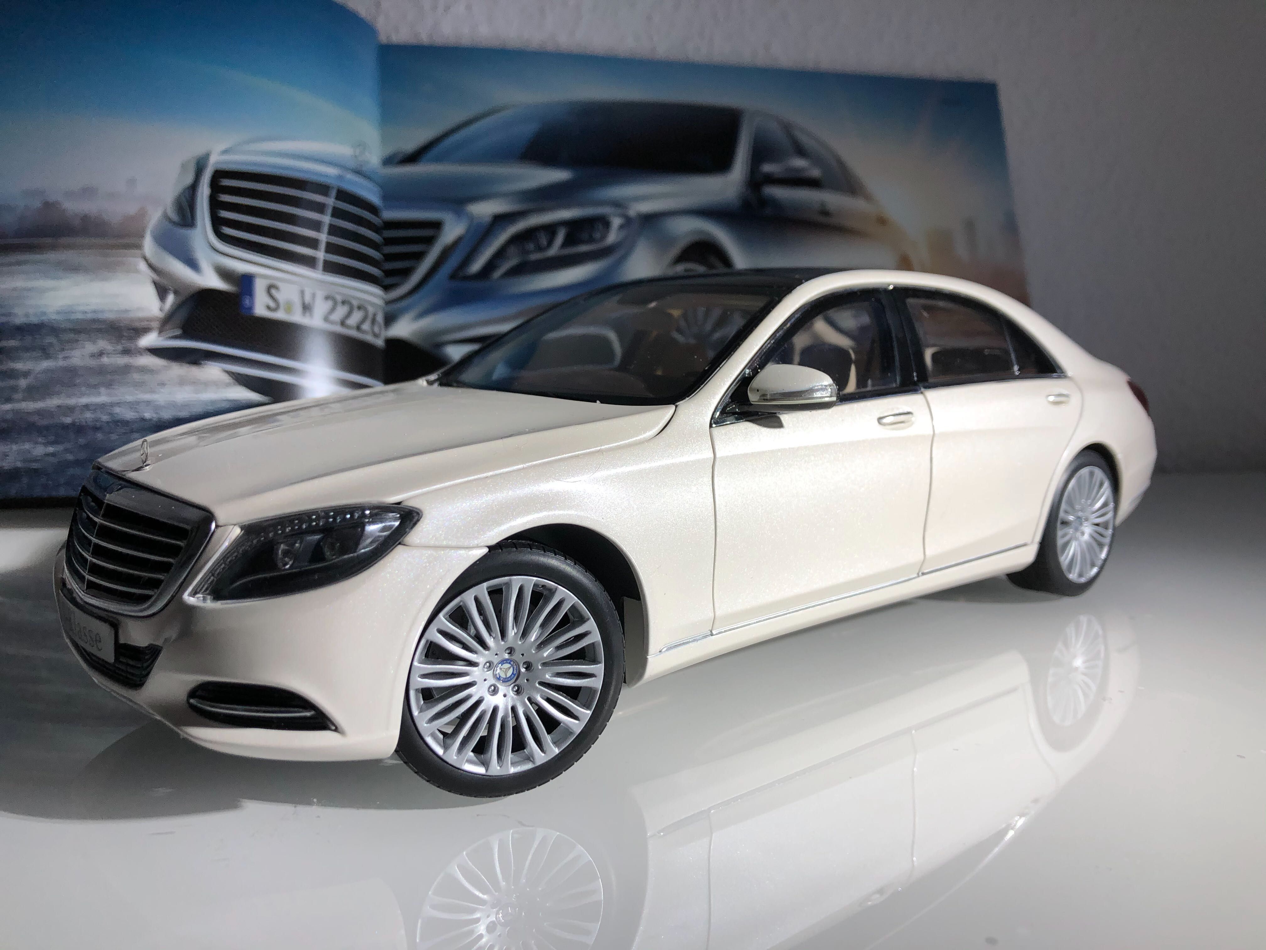 Модель Mercedes Benz S-Klass W-222 1:18 Norev