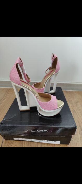 Босоножки в стиле Барби 36 р. C Label Dolce высокая платформа