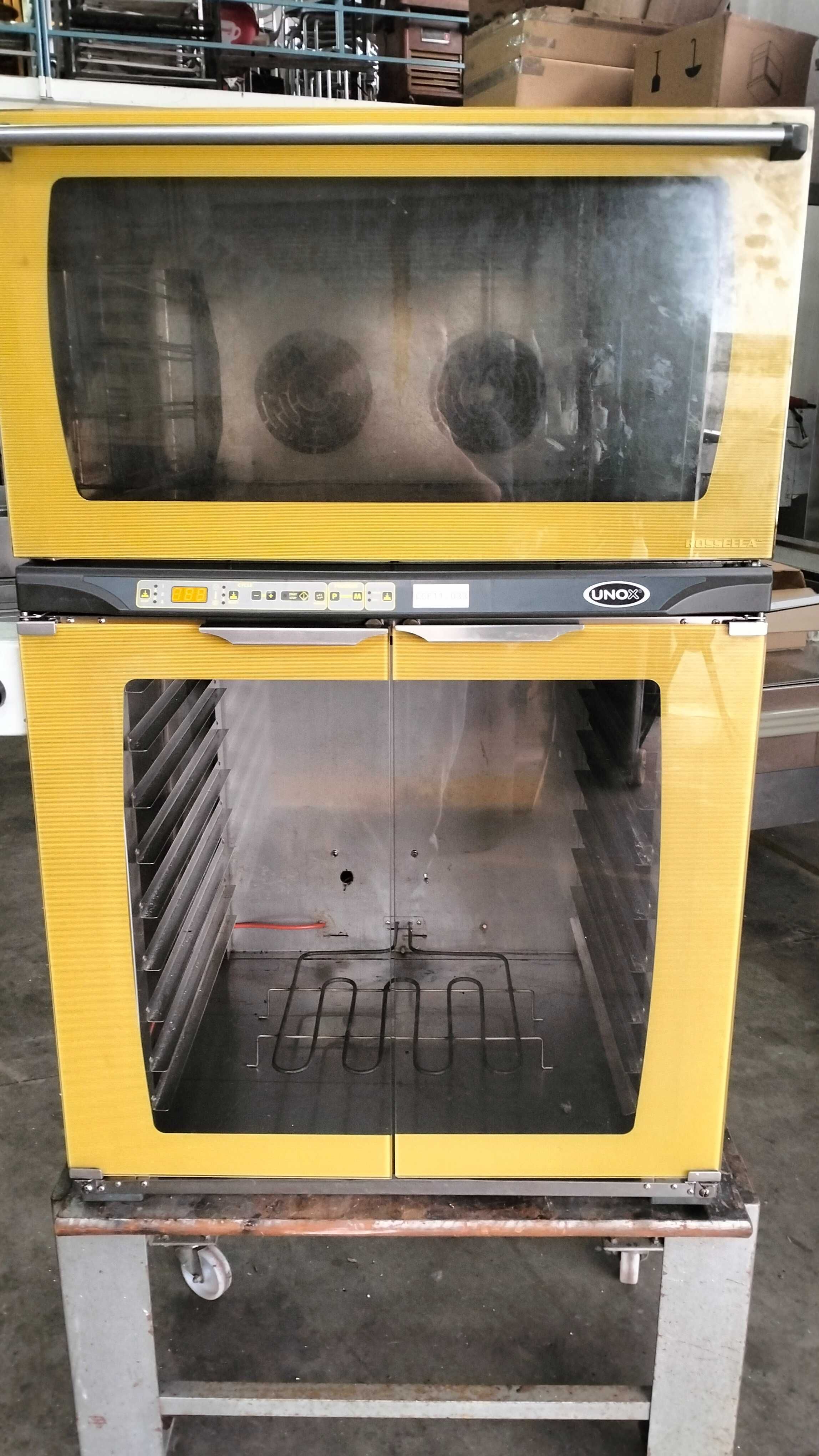 Forno convector com estufa