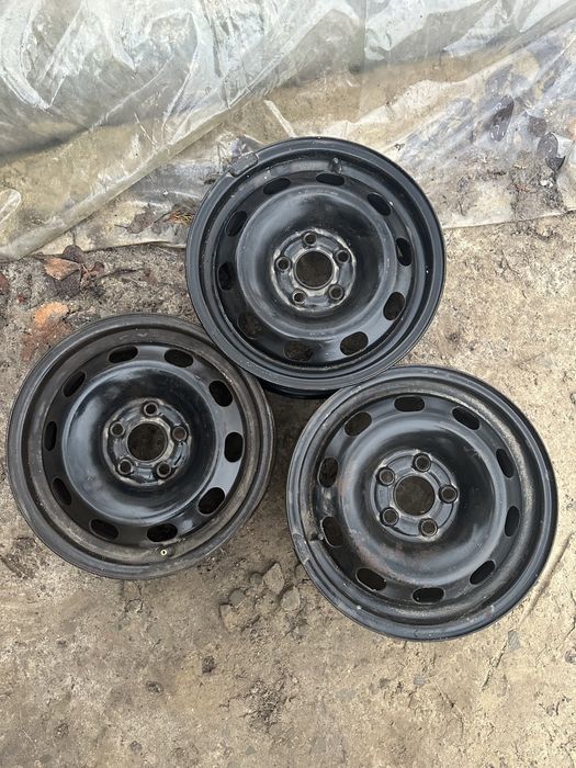 Vw диски 6jx14h2 et38 4x100 3шт