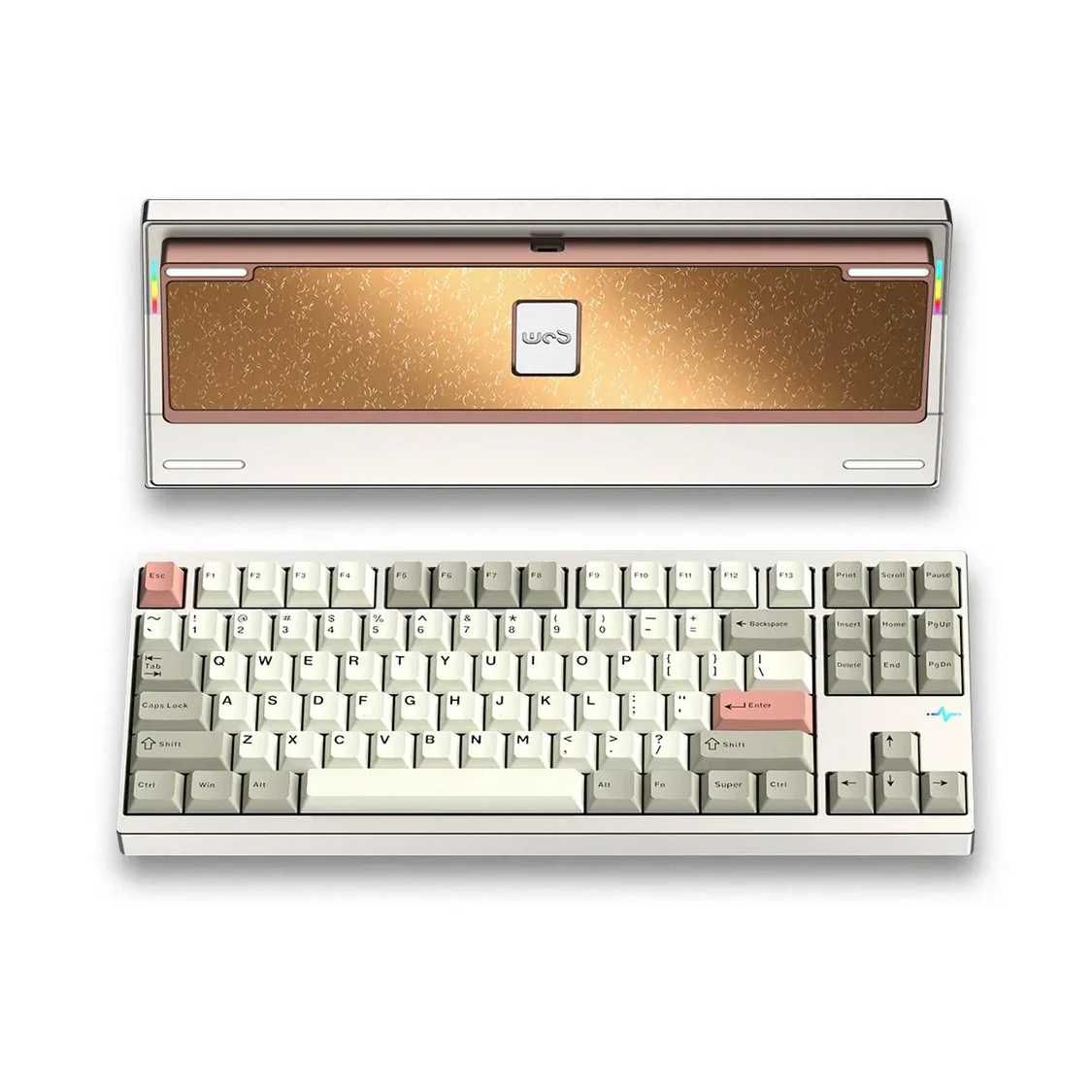 Wobkeys CRUSH80 Reboot PRO Lite механічна клавіатура TKL 80% Rainy75