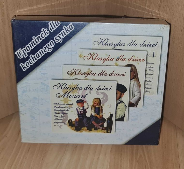 Upominek Dla Kochanego Synka / KLASYKA DLA DZIECI / 4 CD / FOLIA /