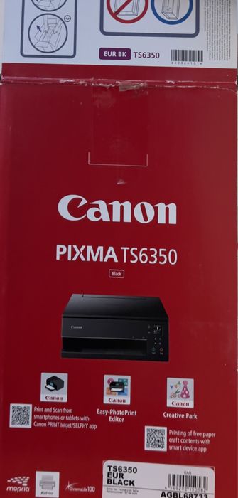 GWARANCJA! Canon TS6350 Drukarka & skaner Wi-Fi & bluetooth
