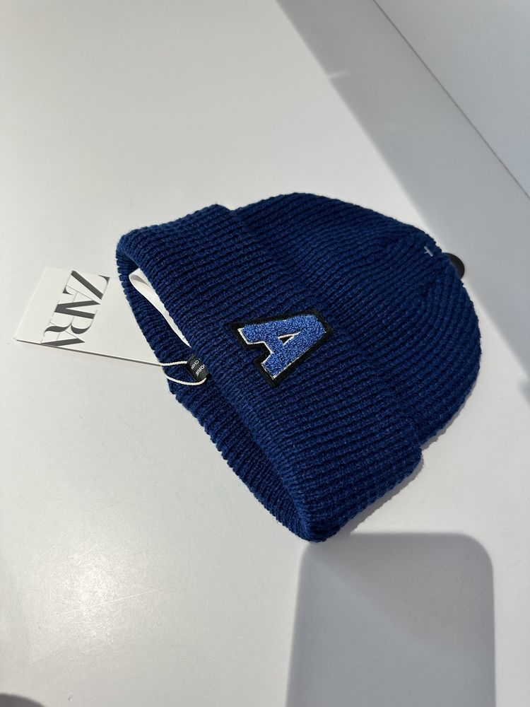 Нова шапка zara синя