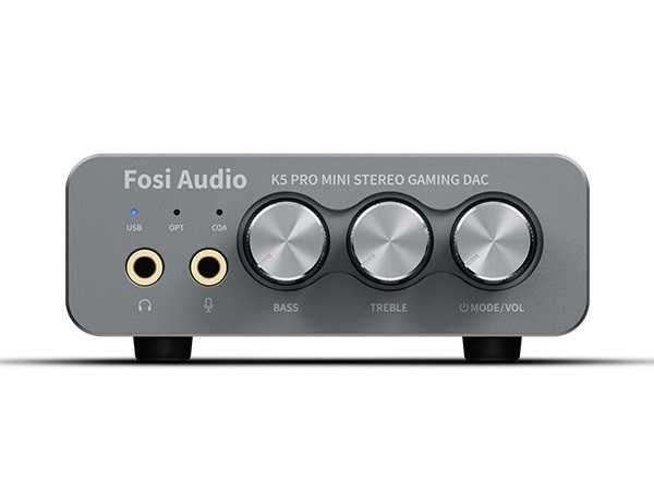 ⇒ Fosi Audio K5 PRO Mini Stereo Gaming DAC - игровой ЦАП AMP усилитель