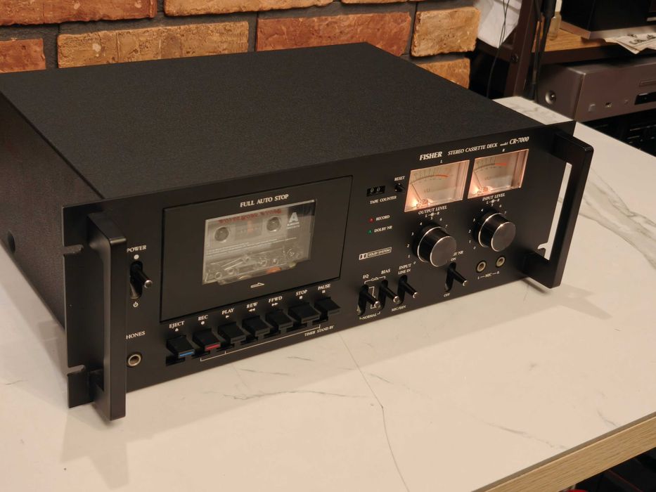 FISHER CR-7000 ! Unikatowy deck vintage ! do serwisu
