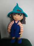 Duży elf amigurumi