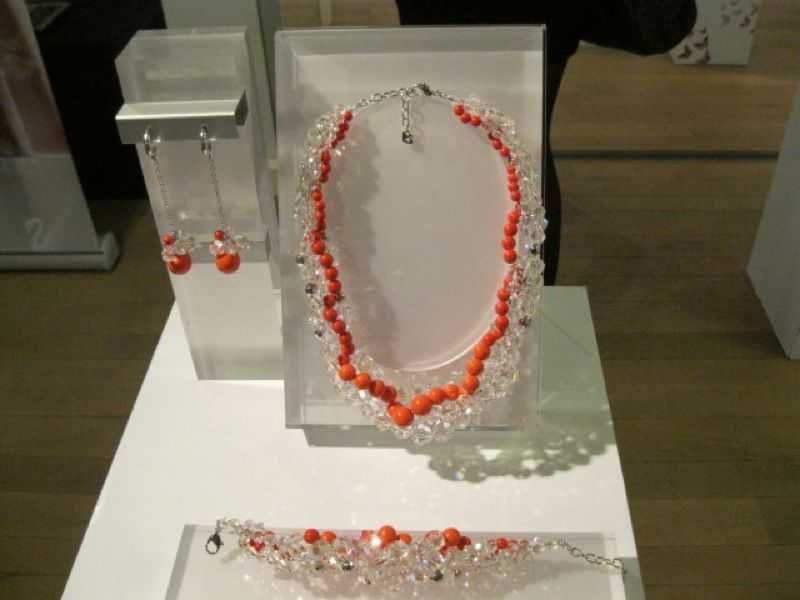 Swarovski Maniac  kolia naszyjnik kolczyki bransoletka