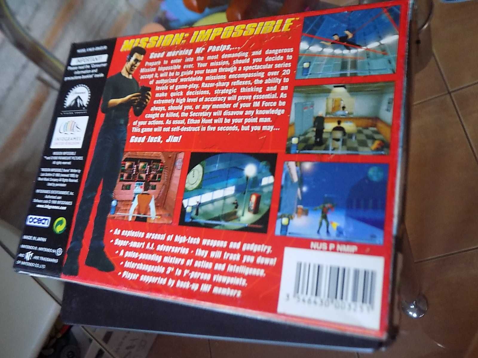 Mission: Impossible - MOŻLIWA gra zgrafiką 3D, Ethan Hunt Nintendo 64!