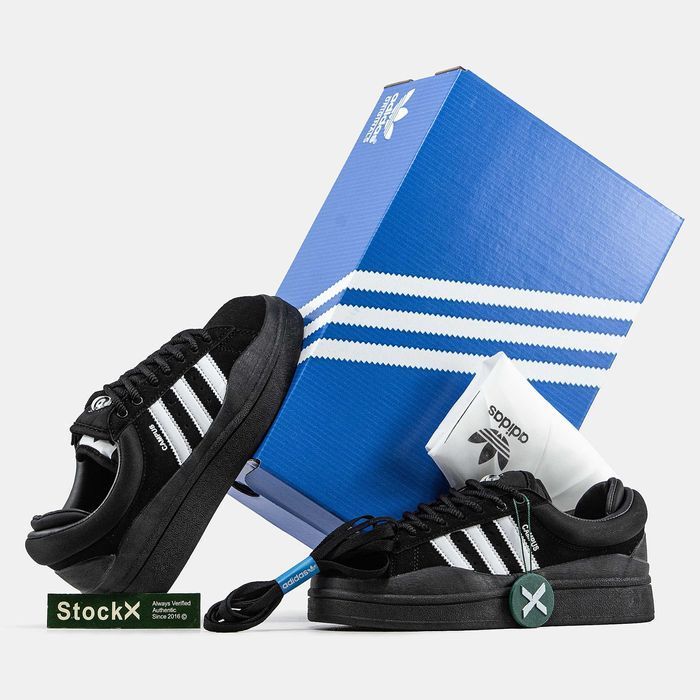 Замшевые кроссовки Adidas Campus x Bad Bunny кросівки адидас кампус