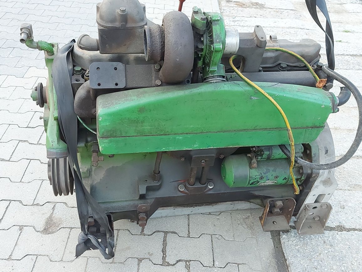 Silnik 1200mtg john deere 6466 ciągnik kombajn 1188