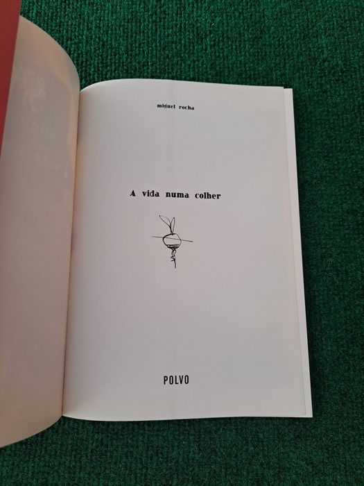 A vida numa colher (Beterraba) - 1.° Edição  - Miguel Rocha