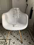 100% oryginal Kartell lampka transparentna