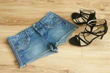 Yes Yes spodenki jeans haft rozm.36/S