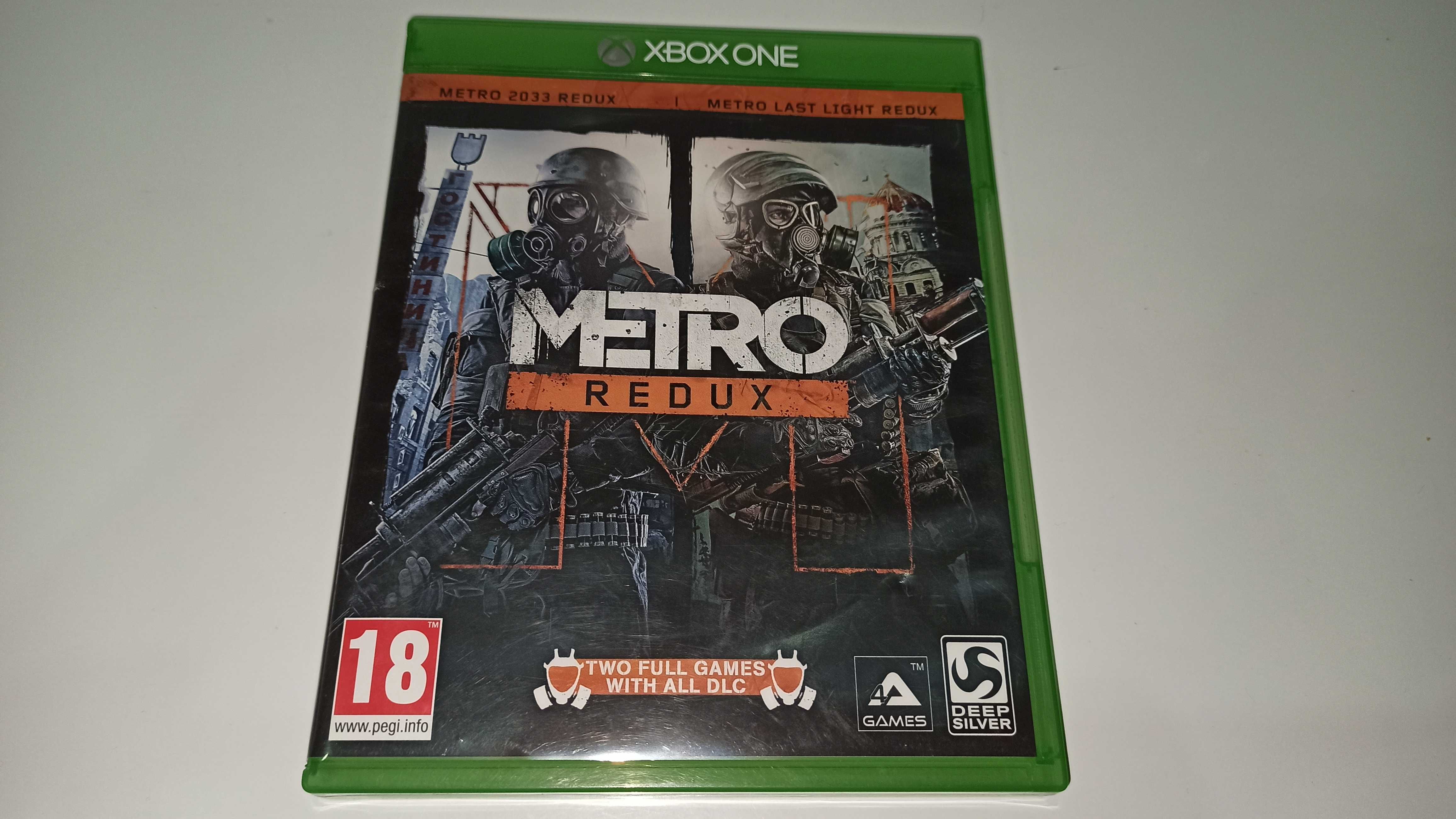 xbox one METRO REDUX pl zawiera METRO 2033+LAST LIGHT