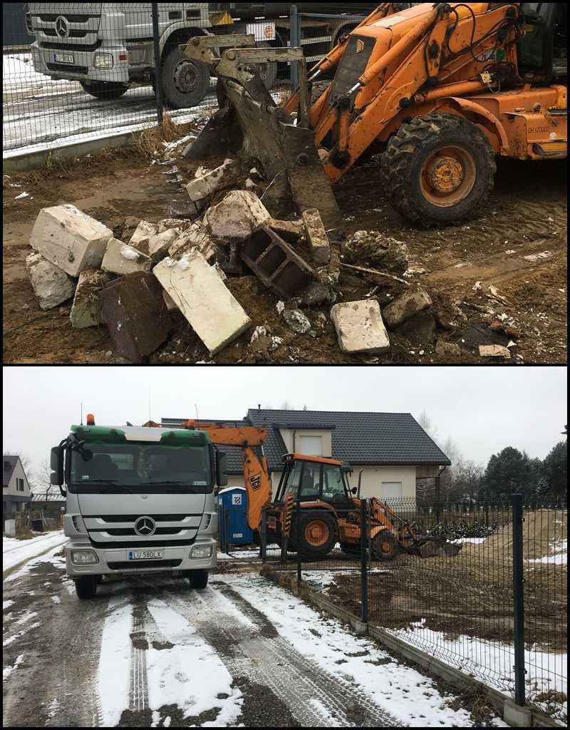 Wywóz Utylizacja Odbiór Śmieci Gruzu Ziemi Mebli Odpadów Wyburzenia