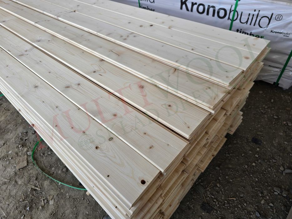 Mega promocja! Deska elewacyjna świerk boazeria 19x121mm rustykalna