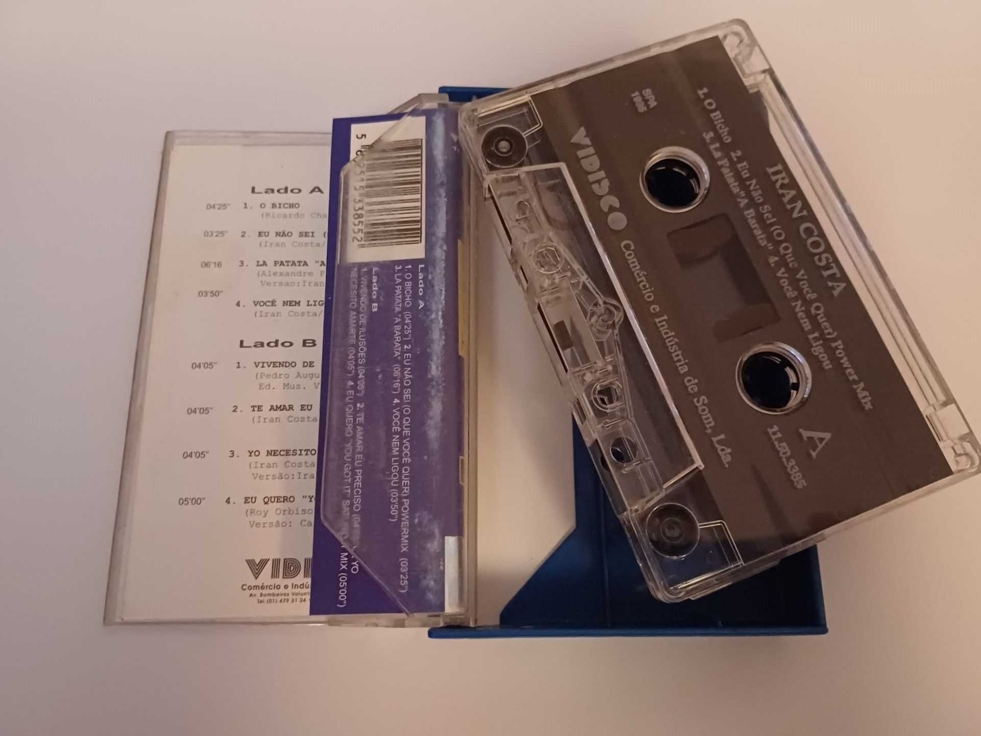 Cassete audio - Iran Costa - O Bicho, Dance Music, 1995