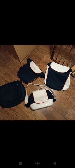 Wózek Anex Sport + spacerówka i akcesoria