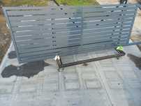 Brama palisadowa 400x150  Transport gratis ocynkowana ogniowo.  Komple