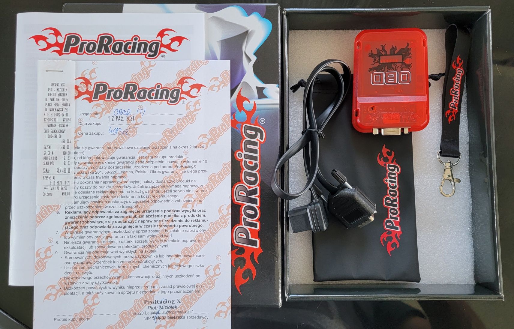 ProRacing OBD2 Box do różnych marek aut