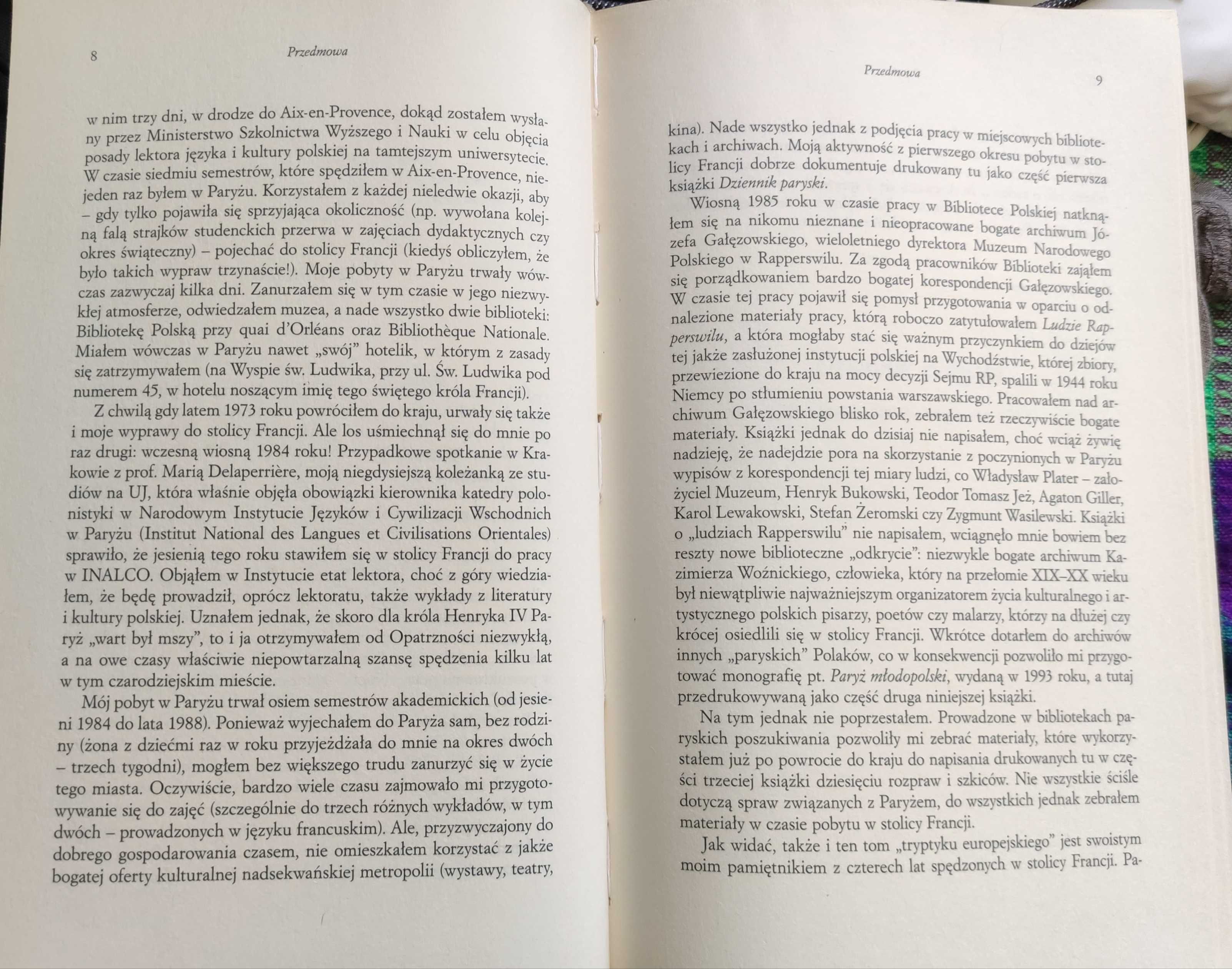Mój Paryż - Franciszek Ziejka, twarda oprawa