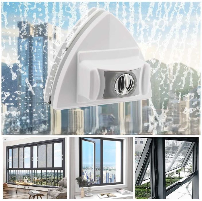 Magnetyczny Czyścik do Okien Myjka Regulowany 5-35mm Bezpieczny