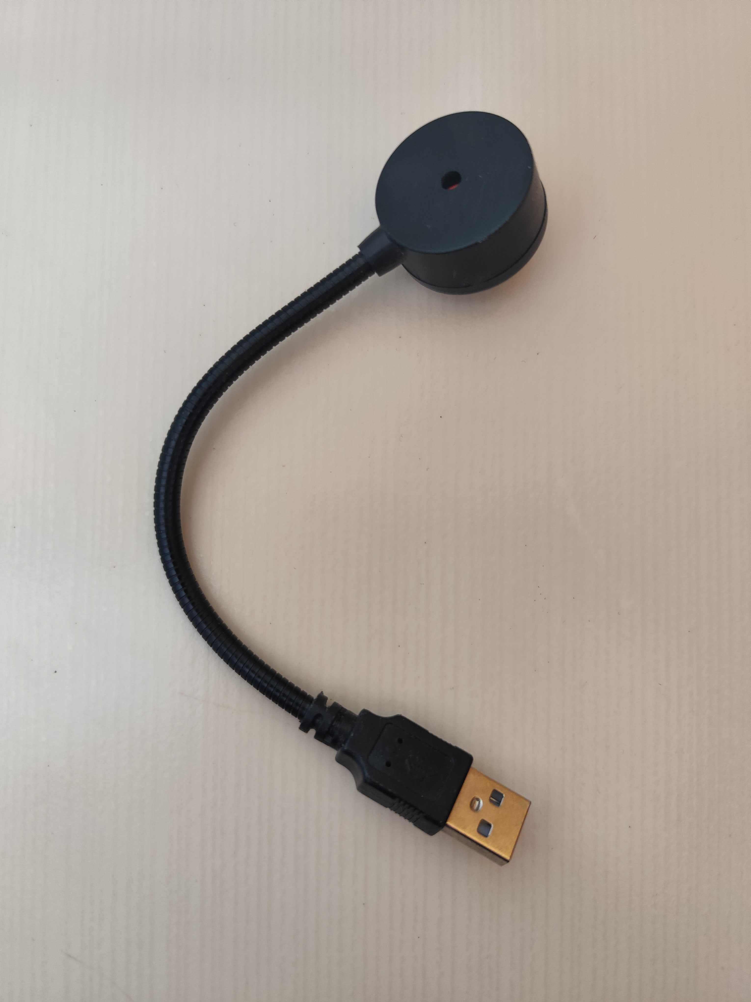 Lampka z pomarańczowym światłem usb
