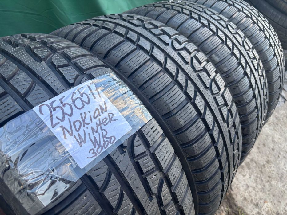 255-65-R17 NOKIAN WR зимняя резина шины 4штуки GERMANY 2022