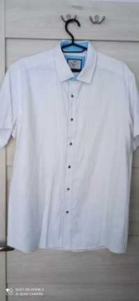 Biała koszula męska, XL 43-44