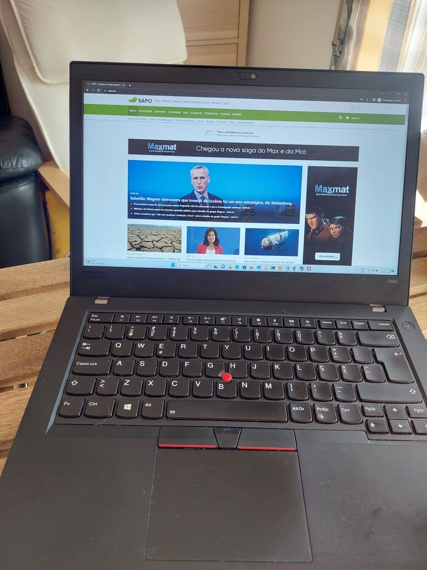 Portátil T480 i7 1Tb SSD 32GbRam