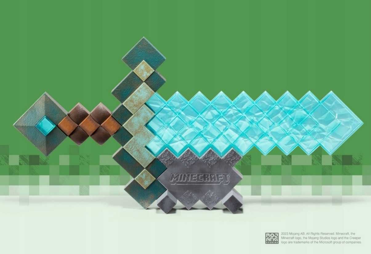Minecraft diamentowy miecz replika kolekcjonerska 50cm dla gracza