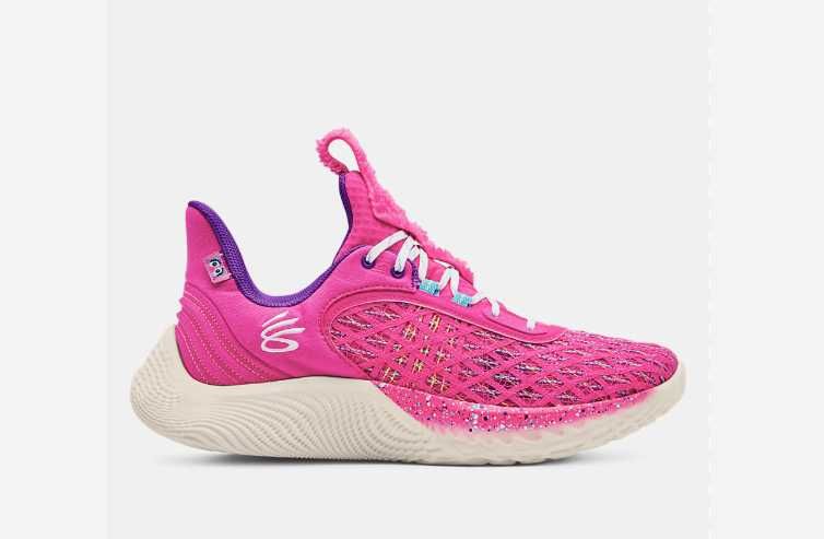 Eur40-41 баскетбольні рожеві  Under Armour Curry 9  кросівки