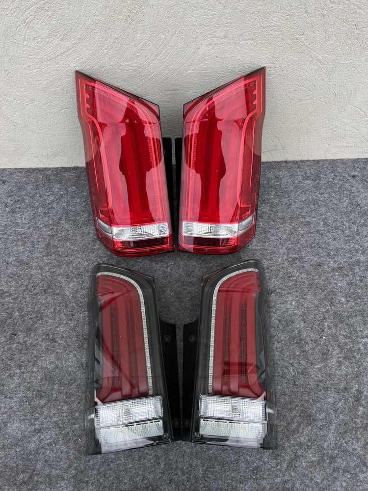 Фонарі фонарь рестайл LED w447 v class ве клас задня оптика лед