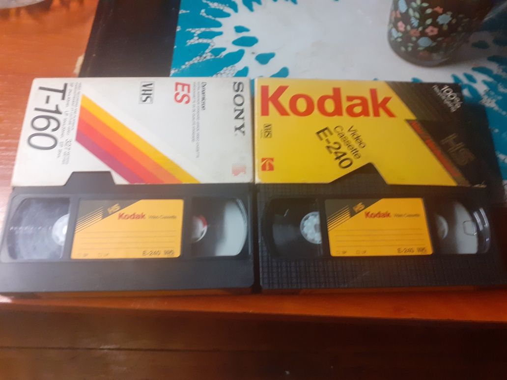 Kasety vhs puste czyste