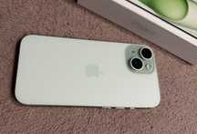 Iphone 15 128GB GREEN stan idealny nigdy nie naprawiany oryginał