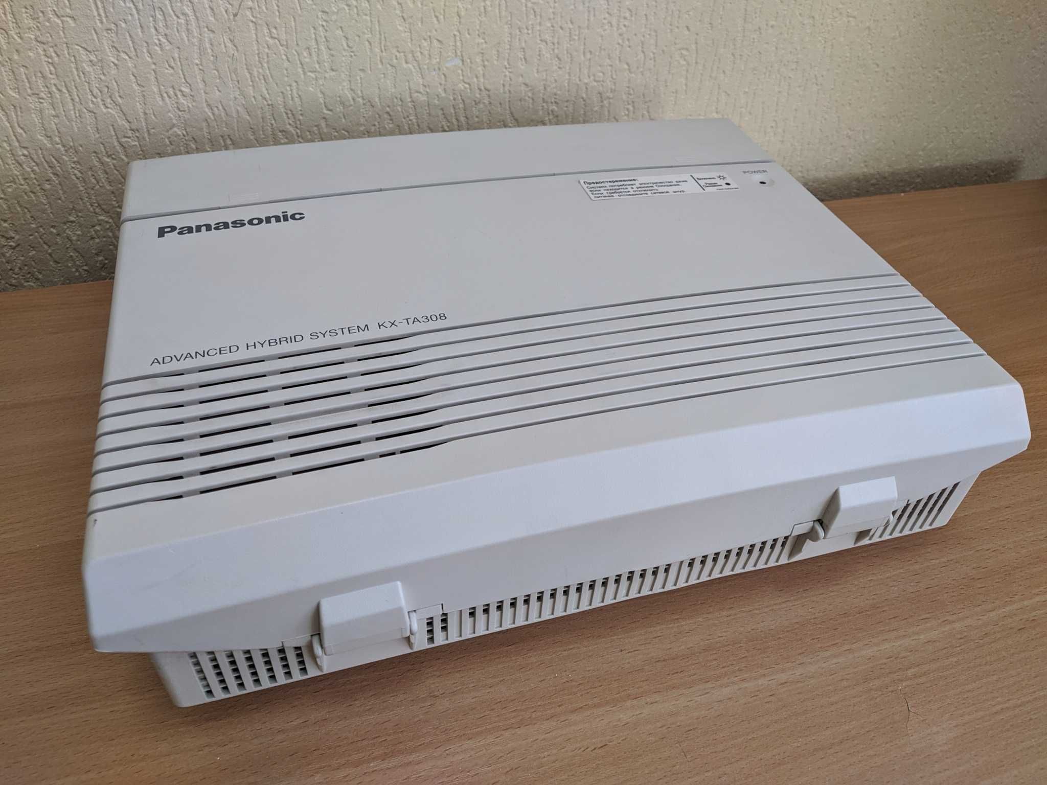 Міні АТС Panasonic KX-TA308 + системний телефон KX-T7730
