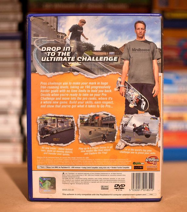 PS2 # Tony Hawks Pro Skater 4