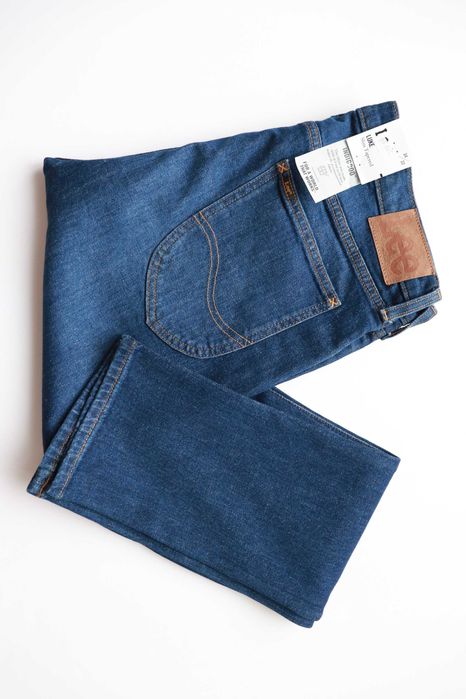 LEE LUKE W34 L32 męskie spodnie jeansy slim tapered nowe okazja