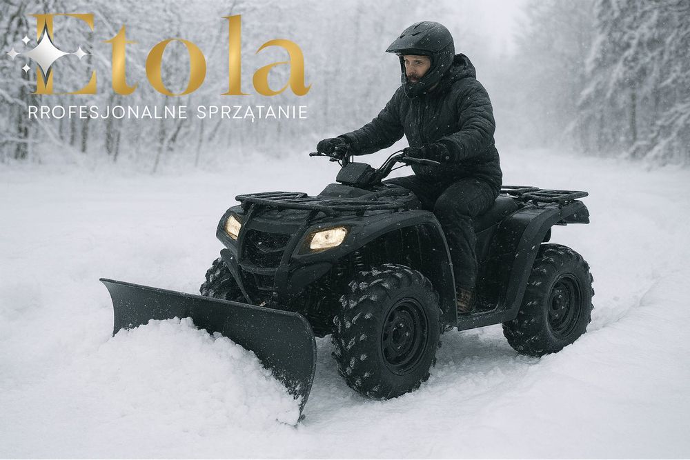 ETOLA Odśnieżanie wraz z posypywaniem 24/7 Konkurencyjne ceny !
