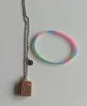 Conjunto colar e pulseira Besta Friends