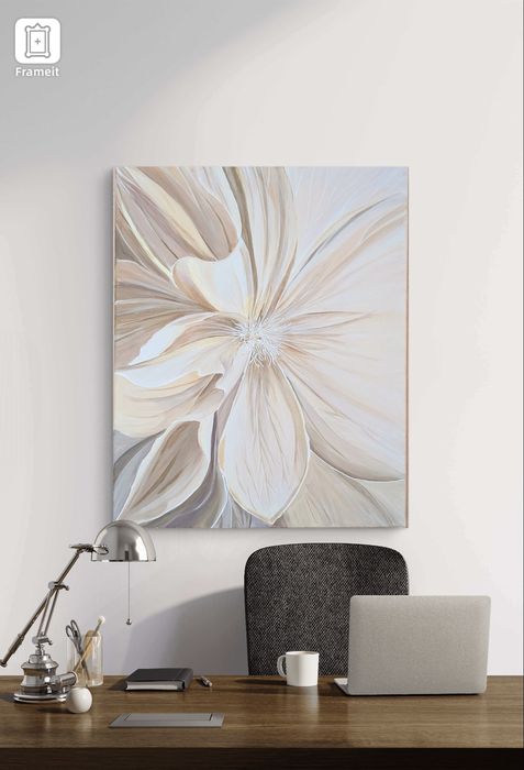 Інтер'єрна картина на холсті , квітка, акрил, 40 на 50