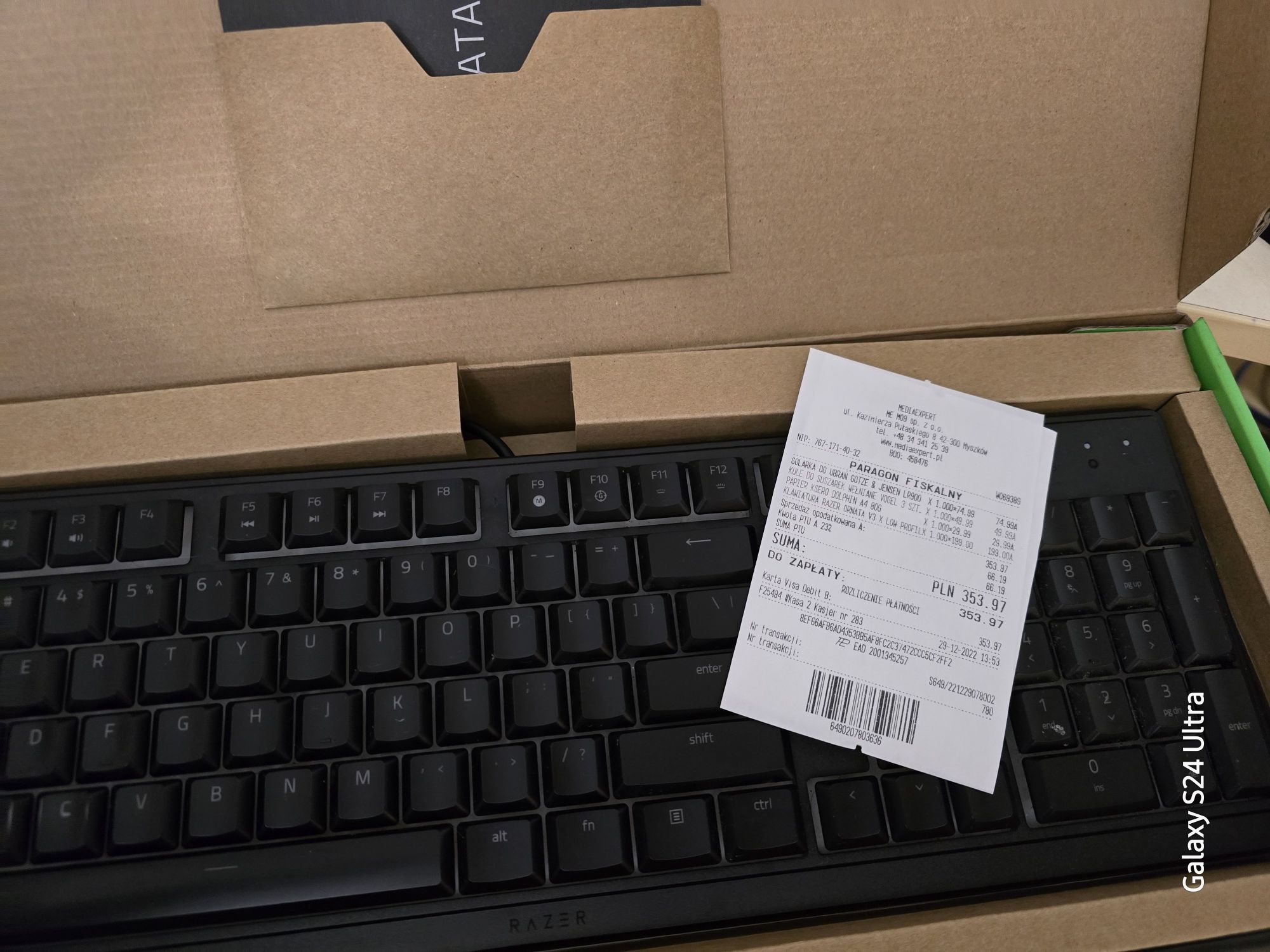 Klawiatura Razer Ornata v3x