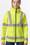 Kurtka damska  softshell odblaskowa rozmiar S