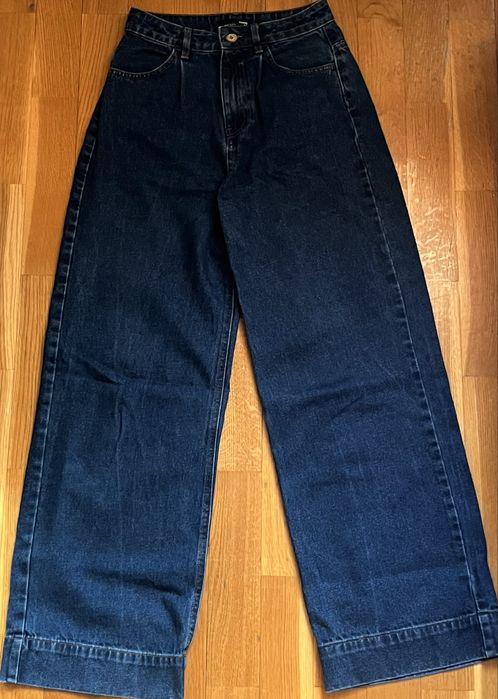 Джинси прямі, середня посадка