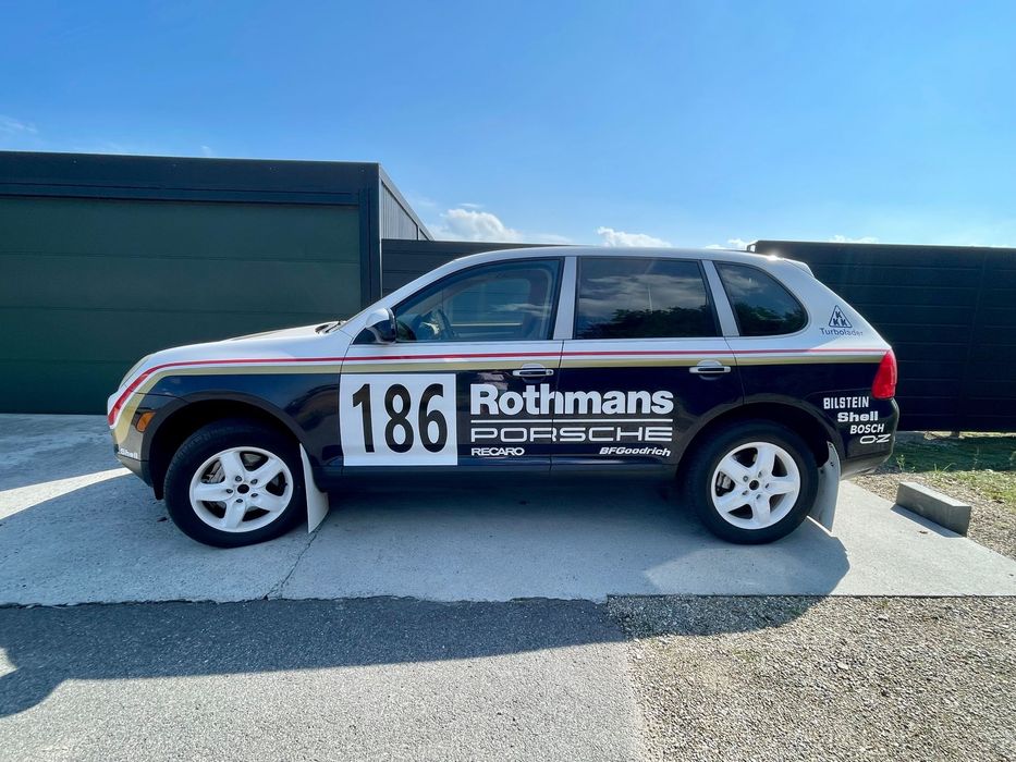Porsche Cayenne 955 Dakar Rothmans Gentian Blue M5D "Dakar Blue" 1986 Paris-Dakar