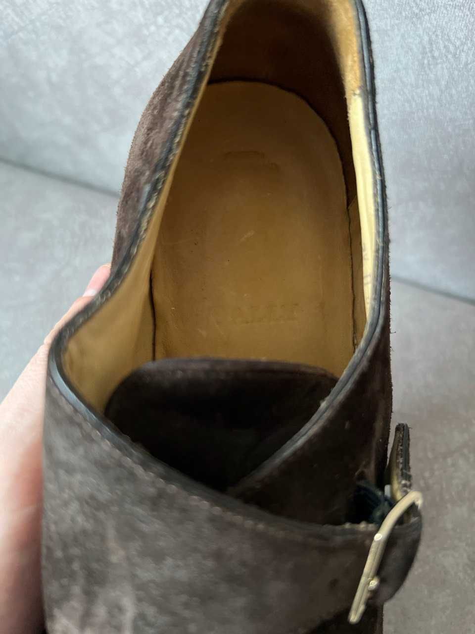 Bally Оригінальні Замшеві  Монки 40р 26см устілка